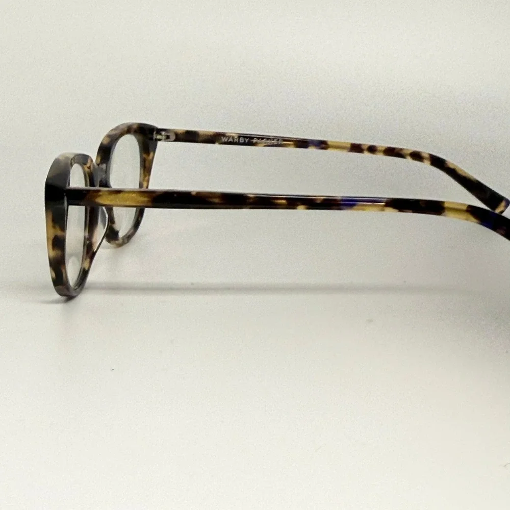 Warby Parker Chelsea 252 Tortoise Shell Square Eyeglass Frames 48-19-145 Brown